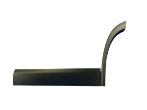2023-2024 Fisker Ocean Black Door Wheel Arch Trim Moulding Panel - Rear, Left (Driver) (Used OEM)