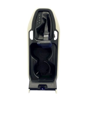2025-2026 Kia K4 Black Center Console Gear Shift Trim Cover Panel with Shifter Knob - Front (Used OEM)