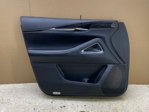 2022-2025 INFINITI QX60 Black Door Interior Trim Panel - Front, Left (Driver) (Used OEM)