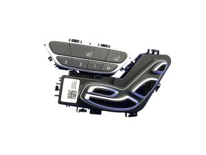 2014-2020 Mercedes-Benz S350 Black Seat Adjustment Control Switch Panel with Memory - Front (Used OEM)
