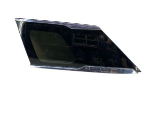 2022-2024 INFINITI QX60 Chrome Quarter Glass with Chrome Trim - Rear, Left (Driver) (Used OEM)