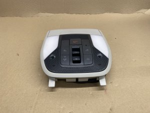 2022-2025 INFINITI QX60 Gray Overhead Roof Console with Reading Dome Light - Front (Used OEM)