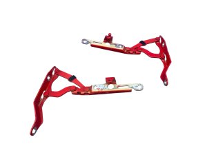 2005-2012 Porsche 911 Red Engine Deck Lid Hinge - Rear, Right (Passenger) (Used OEM)
