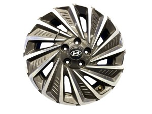 2020-2025 Hyundai Sonata Silver 17x7 8-Spoke Alloy Wheel (Used OEM)