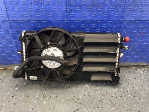 2017-2025 Porsche 718 Boxster Radiator Cooling Fan Motor Assembly - Rear (Used OEM)