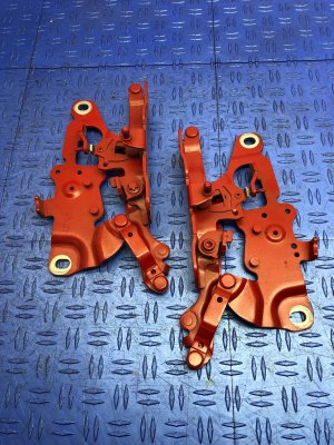 2010-2016 BMW 528i Hood Hinge Set - Front, Left (Driver) (Used OEM)