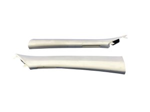 2022-2025 Genesis GV70 Beige A-Pillar Trim Cover Panel Set - Front (Used OEM)