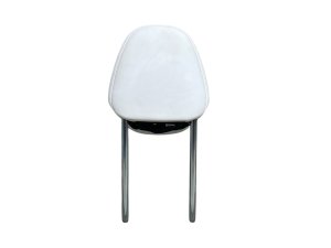  Tesla Model x White Seat Headrest - Front, Left (Driver) (Used OEM)