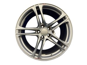 2011-2014 Audi R8 Gray 19x11 5-Double Spoke Titanium Alloy Wheel - Rear (Used OEM)