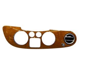 2006-2012 Bentley Flying Spur Dashboard HVAC Vent with Woodgrain Trim - Front (Used OEM)