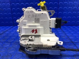 2012-2018 Audi Q3 Door Lock Latch and Actuator Assembly - Rear, Right (Passenger) (Used OEM)