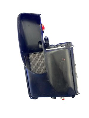 2018-2020 Jaguar E-Pace Auxiliary Radiator with Shroud - Left (Driver) (Used OEM)