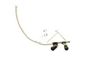 2008-2015 Audi R8 White Fender Frame Support Rail Mount Bracket - Front (Used OEM)