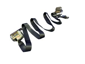2003-2010 Dodge Viper Black Seat Belt Assembly - Front (Used OEM)