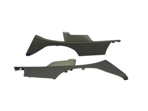 2022-2025 Lucid Air Gray C-Pillar Trim Cover Panel Set (Used OEM)