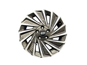 2020-2025 Hyundai Sonata Silver 17x7 8-Spoke Alloy Wheel (Used OEM)