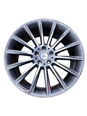 2014-2020 Mercedes-Benz S320 Silver 20x8.5 14-Spoke Silver AMG Front Alloy Wheel (Used OEM)