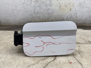 2021-2025 Jeep Grand Cherokee L White Fuel Filler Door with Pocket (Used OEM)