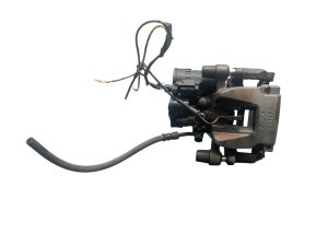 2017-2020 Jaguar F-Pace Red Disc Brake Caliper and Bracket with Parking Brake Motor - Rear, Right (Passenger) (Used OEM)