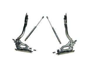 2018-2024 Lincoln Navigator Hood Hinge and Lift Support Strut Set - Front, Right (Passenger) (Used OEM)