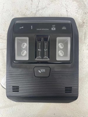 2025 Volkswagen Tiguan Crystal Gray Roof Overhead Console Dome Light Assembly - Front (Used OEM)