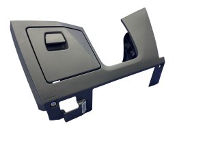 2022-2025 Audi S3 Black Lower Dash Knee Bolster Cubby Storage Box - Front (Used OEM)