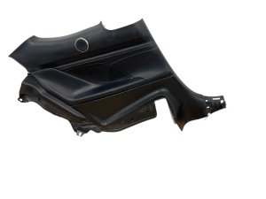 2016-2017 Lexus RC200t Black Inner Quarter Door Interior Trim Panel - Rear, Left (Driver) (Used OEM)