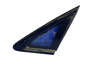 2022-2026 Audi A3 Black Quarter Glass with Black Trim - Rear, Right (Passenger) (Used OEM)