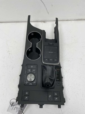 2021-2025 LEXUS RC F Black Upper Center Console Control Switch Panel with Cup Holder (Used OEM)