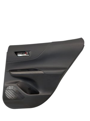 2021-2024 Toyota Venza Black Door Interior Trim Panel - Rear, Right (Passenger) (Used OEM)