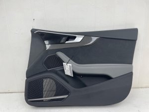 2020-2024 Audi A5 Black Door Interior Trim Panel - Front, Right (Passenger) (Used OEM)
