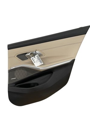 2021-2025 BMW M3 Black Door Interior Trim Panel - Rear, Right (Passenger) (Used OEM)