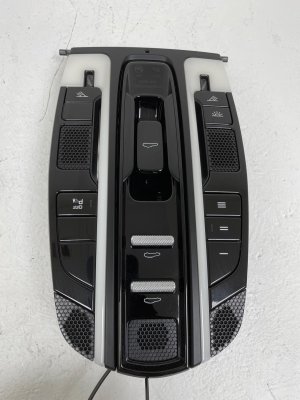 2017-2023 Porsche Panamera Overhead Console Dome Light Assembly - Front (Used OEM)