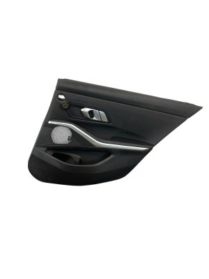 2021-2024 BMW M3 Black Door Interior Trim Panel - Rear, Right (Passenger) (Used OEM)