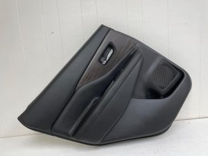 2021-2024 Nissan Murano Black Door Interior Trim Panel - Rear, Left (Driver) (Used OEM)