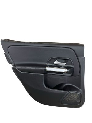 2020-2025 Mercedes-Benz GLB250 Black Door Interior Trim Panel with Premium Audio - Rear, Left (Driver) (Used OEM)