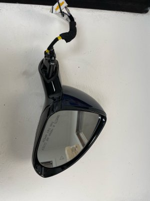 2022-2026 Genesis GV70 Capri Blue Side/Door Mirror - Front, Right (Passenger) (Used OEM)