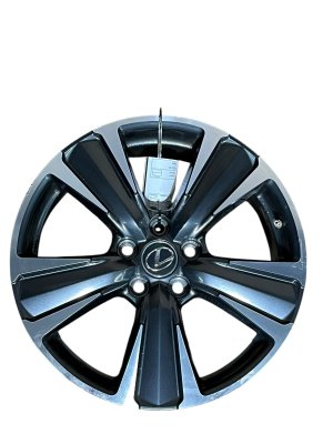 2019-2024 Lexus UX250h 19x7 10-Spoke Machined Aluminum Alloy Wheel (Used OEM)