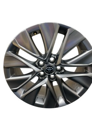 2021-2025 Toyota Mirai Silver 19x8 5 V-Spoke Machined Alloy Wheel (Used OEM)