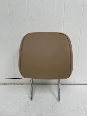 2019-2021 Porsche Macan Beige Seat Headrest - Front, Left (Driver) (Used OEM)