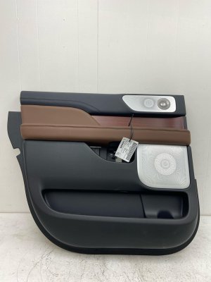 2018-2025 Lincoln Navigator Door Interior Trim Panel without Seat Controls - Rear, Left (Driver) (Used OEM)