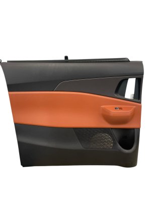2022-2025 Kia Carnival Sliding Door Interior Trim Panel with Window Shade - Rear, Left (Driver) (Used OEM)