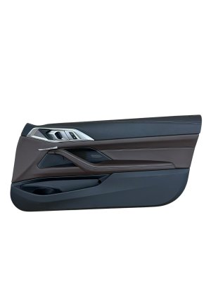 2021-2025 BMW M4 Brown Door Interior Trim Panel - Front, Right (Passenger) (Used OEM)