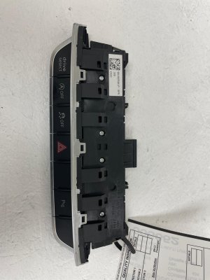 2019-2023 Audi TT Multi-Function Hazard Control Switch Panel (Used OEM)