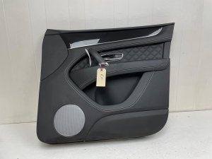 2016-2020 Bentley Bentayga Black Door Interior Trim Panel - Front, Right (Passenger) (Used OEM)