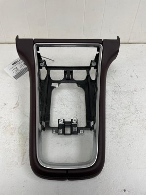 2017-2023 Porsche Panamera Red Center Console Cup Holder Assembly - Front (Used OEM)