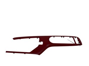 2022-2025 Genesis GV70 Red Center Console Upper Trim Cover Bezel - Rear (Used OEM)