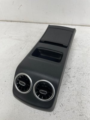 2021-2025 Mercedes-Benz GLA250 Black Center Console Endcap Vent Trim Panel - Rear (Used OEM)