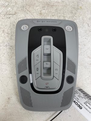 2021-2025 Audi Q5 Overhead Console with Sunroof Controls and Dome Light - Front (Used OEM)