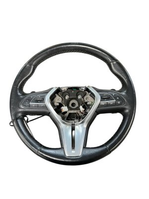 2018-2024 INFINITI Q50 Heated Steering Wheel with Paddle Shifters and Control Switches - Front (Used OEM)